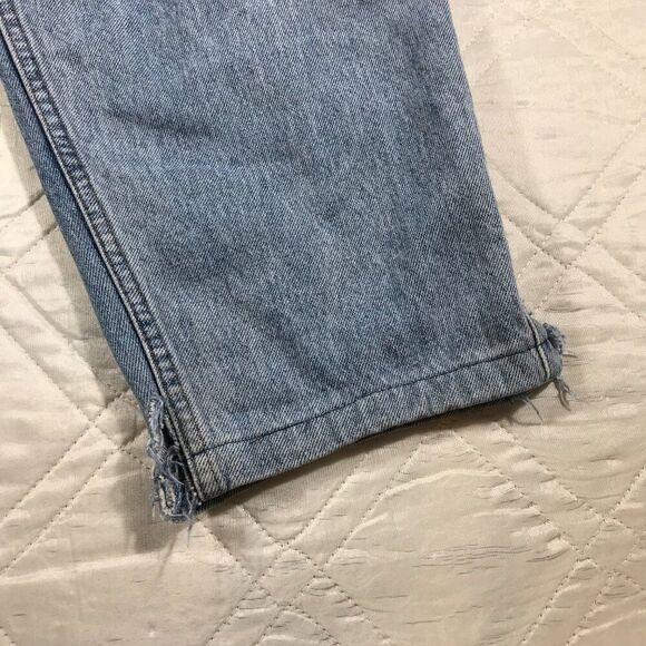 Vintage 90s Levi’s Silver Tab‎ Distressed Blue Jeans 33X28 Levis made in the USA - Picture 3 of 8